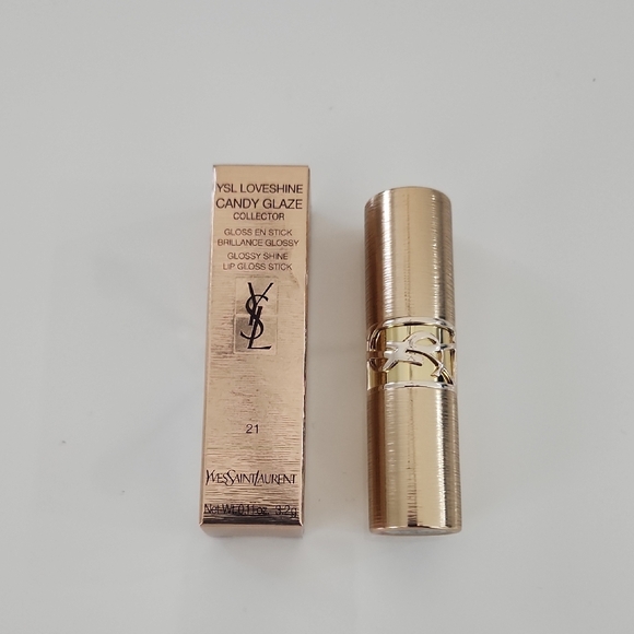 Yves Saint Laurent YSL Loveshine Candy Glaze Collector #21 Shimmer Nude NWT - Picture 2 of 8